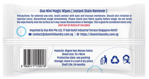 Magic Wipes - Instant Stain Remover